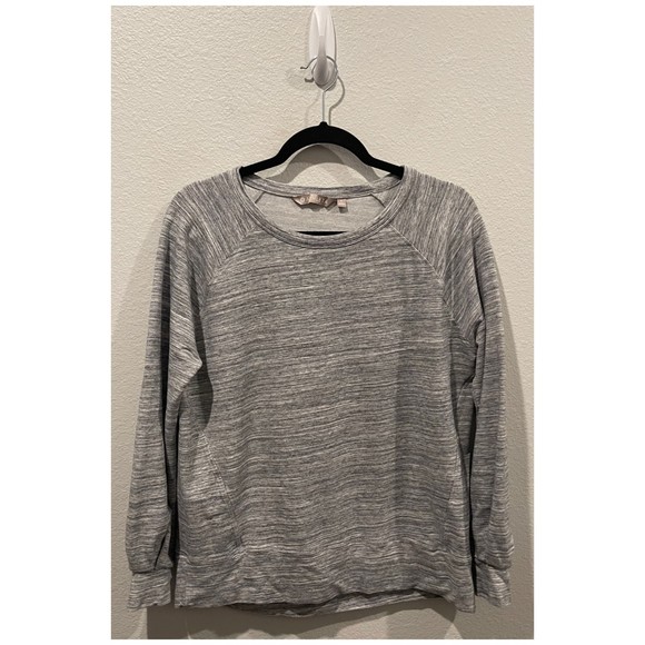 ATHLETA Banda Marl Grey Sweatshirt - Picture 3 of 6